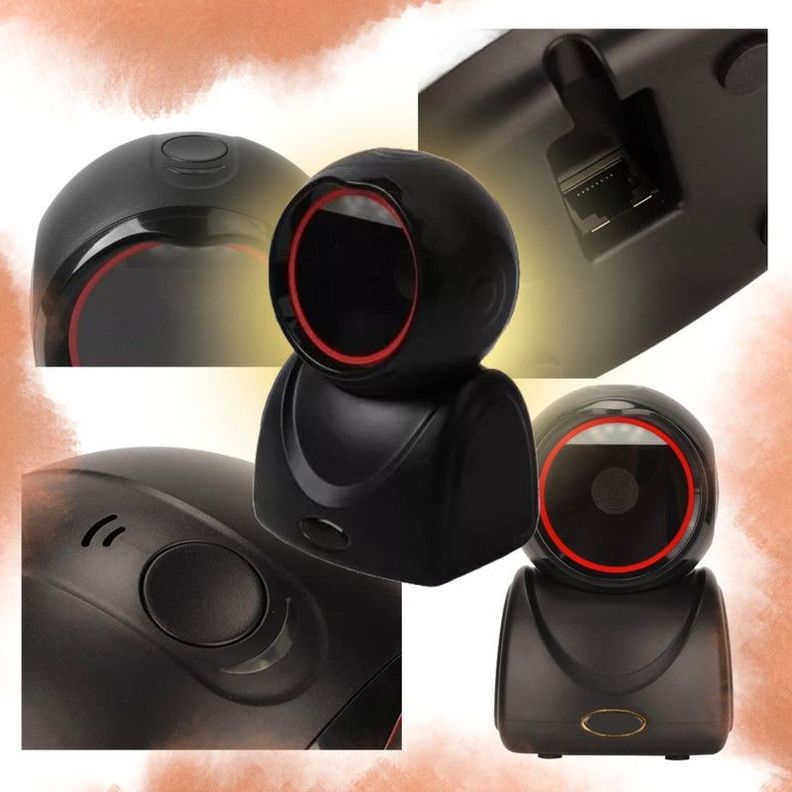 Lector Codigos Barra Escaner Laser Escritorio USB Lau-6