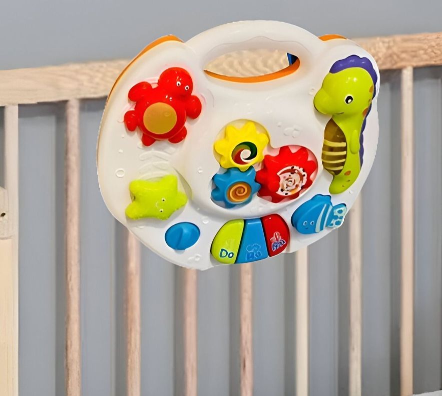 Mesa Aprendizaje Musical Juguete Didáctico 2en1 Niños Jhn-4
