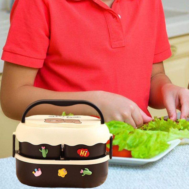 Contenedor Comida Portátil Apilable Calentamiento Rondon-4