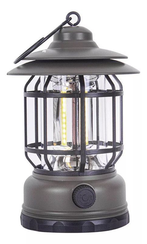 Farol Recargable Lampara Camping Portatil Colgante Lau-0