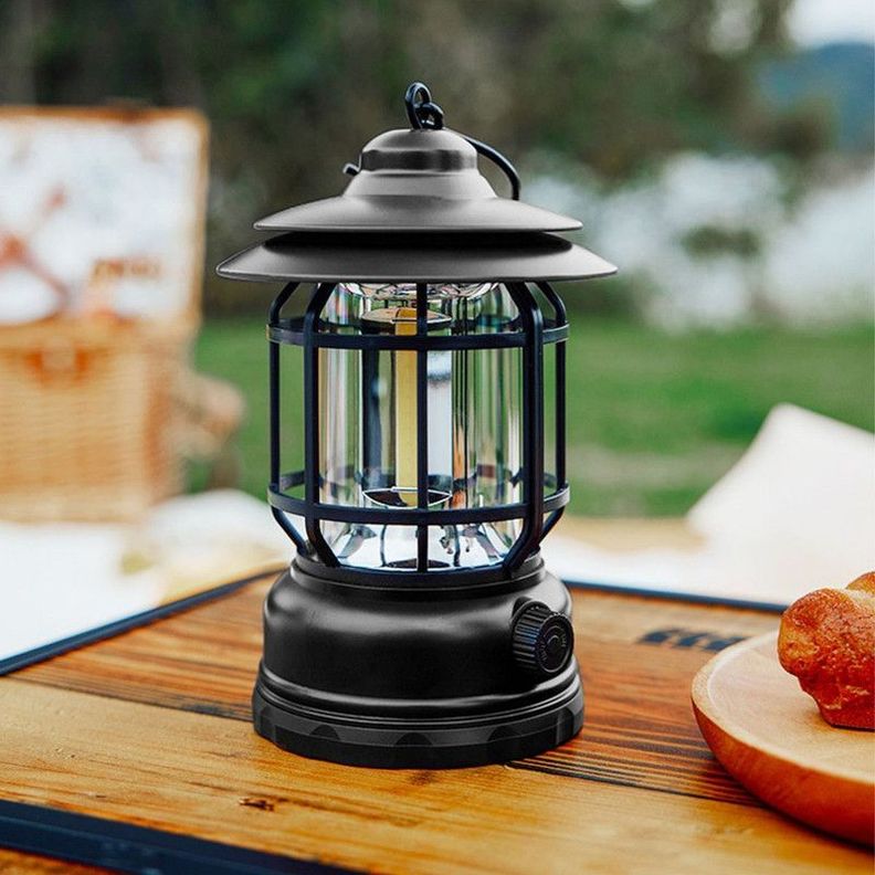 Farol Recargable Lampara Camping Portatil Colgante Lau-3