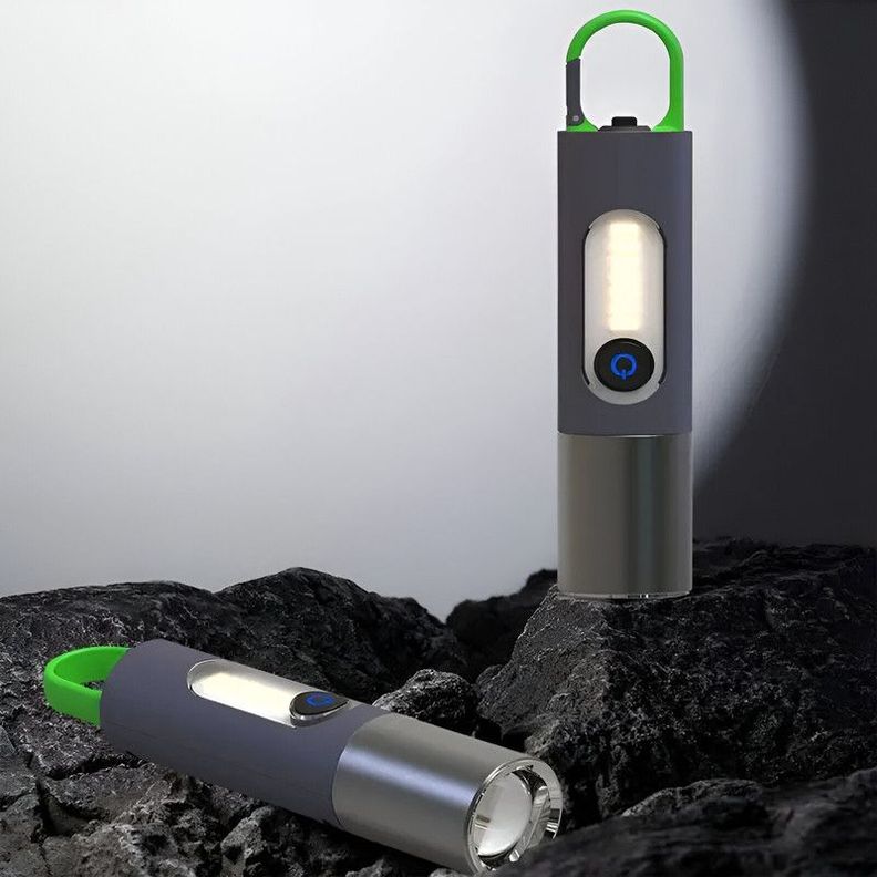 Linterna Exterior Láser Táctica Recargable LED Luz Rondon-3