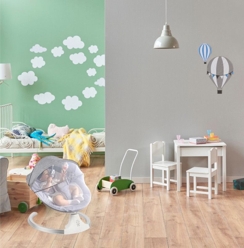 Silla Mecedora Inteligente Bebe Multifuncional Lau-2