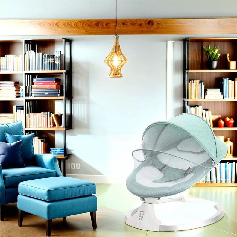 Silla Mecedora Inteligente Bebe Multifuncional Lau-4