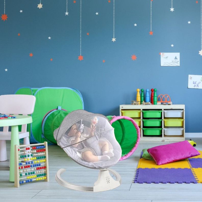 Silla Mecedora Inteligente Bebe Multifuncional Lau-8