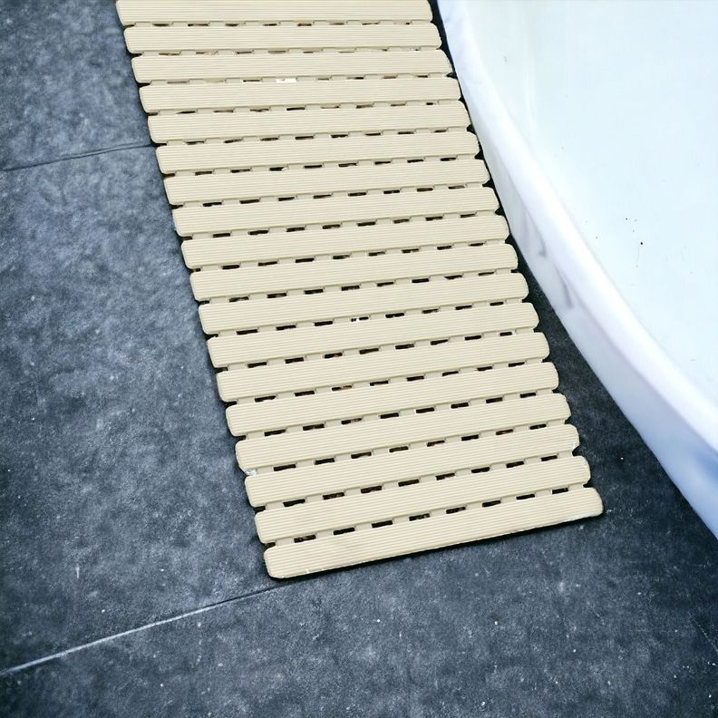 Alfombra Baño Antideslizante Drenaje Bañera Listones Jhn-7