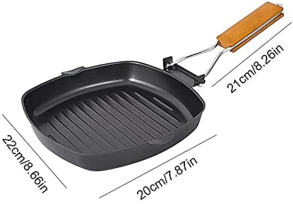 Sartén Parrilla Antiadherente Portátil Barbacoa Rondon-6