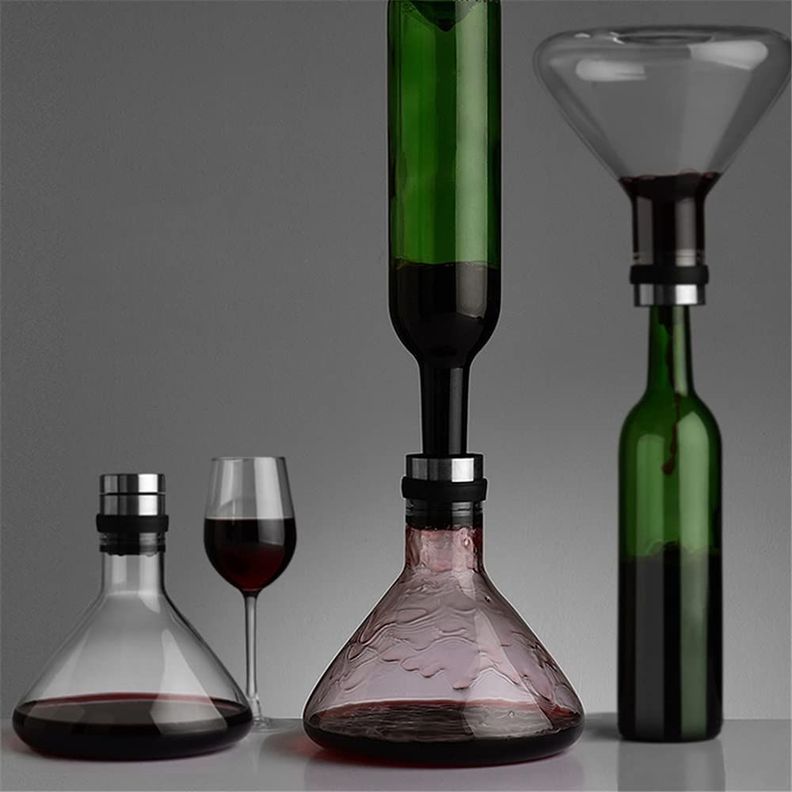 Decantador Vinos Jarra Tinto Tapa Aireado Lujo Rondon-1