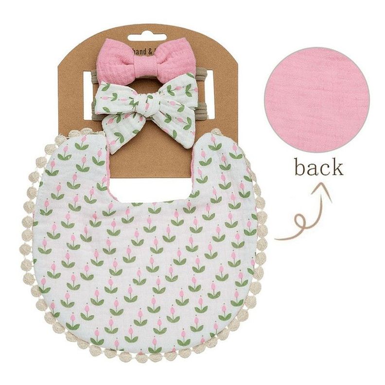 Babero Bebe Bandana Vestuario Elegancia Calidad Rondon-5