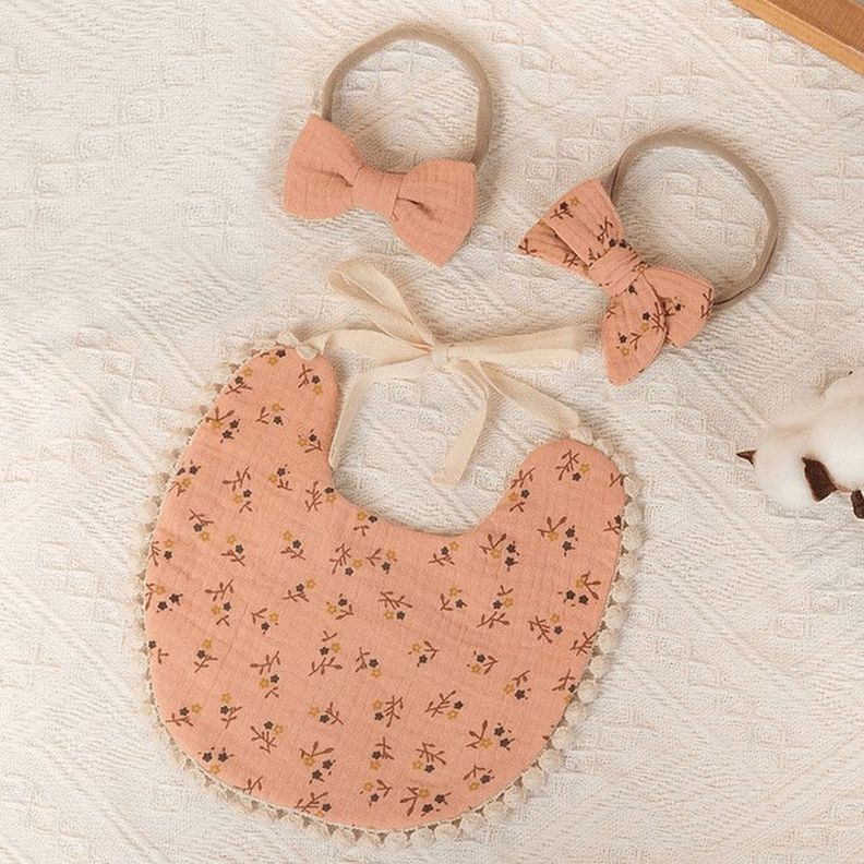 Babero Bebe Bandana Vestuario Elegancia Calidad Rondon-8