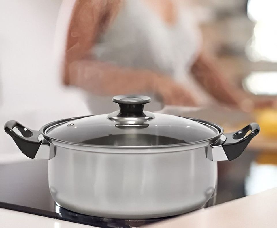Juego Ollas Cocina Batería 12 Pzs Cacerolas Sarten Rondon-1