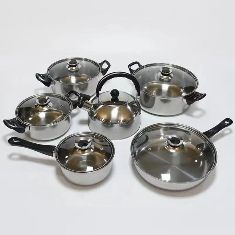 Juego Ollas Cocina Batería 12 Pzs Cacerolas Sarten Rondon-7