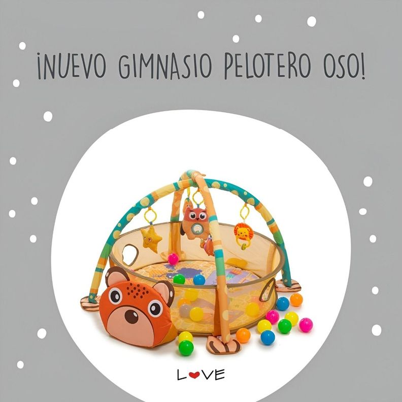 Gimnasio Piscina Pelotas Bebé Infantil Estimulación Jhn-3