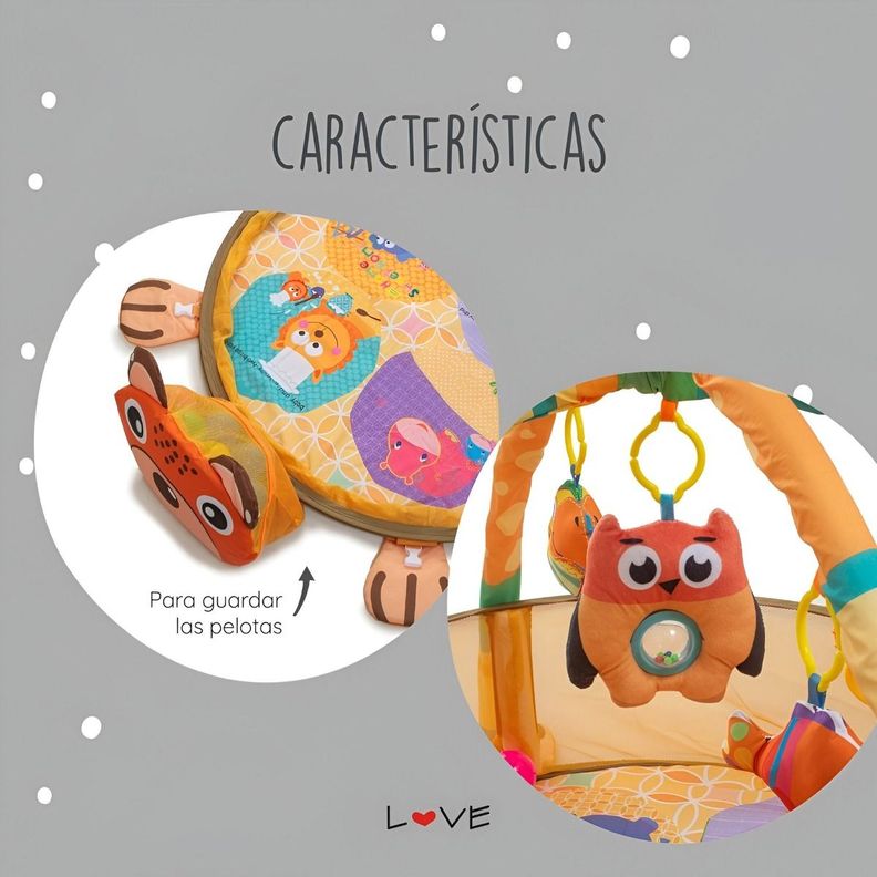 Gimnasio Piscina Pelotas Bebé Infantil Estimulación Jhn-4