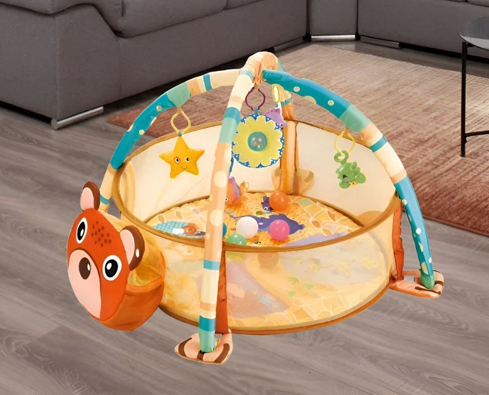Gimnasio Piscina Pelotas Bebé Infantil Estimulación Jhn-6