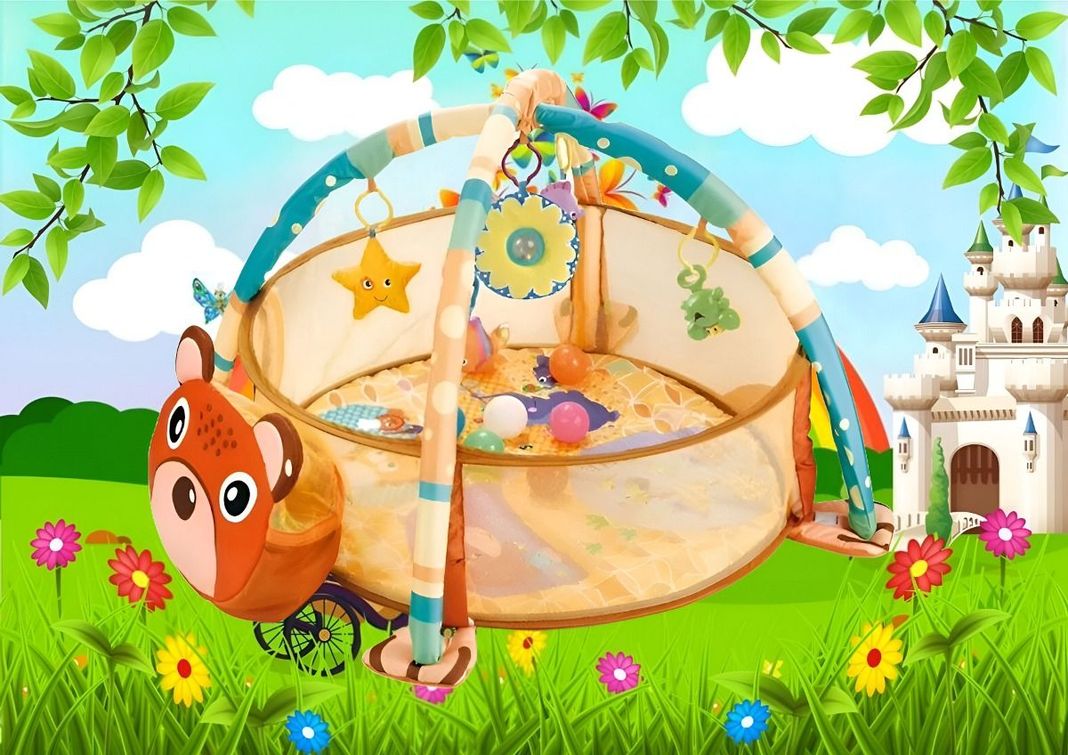 Gimnasio Piscina Pelotas Bebé Infantil Estimulación Jhn-8