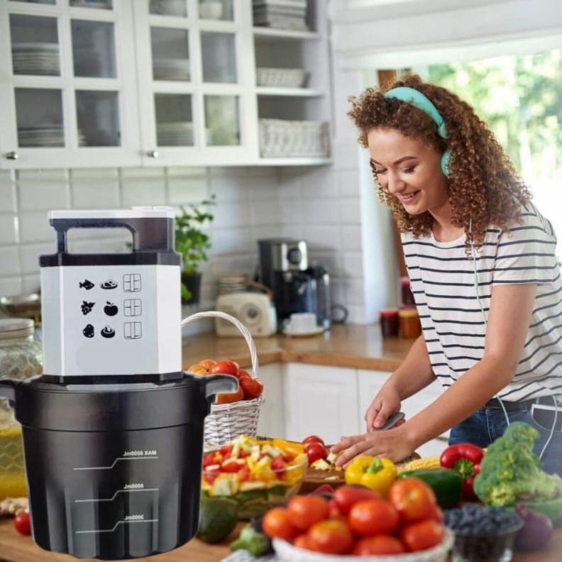 Procesador Multifuncional Alimentos Versatilidad Cocina Jhn-6