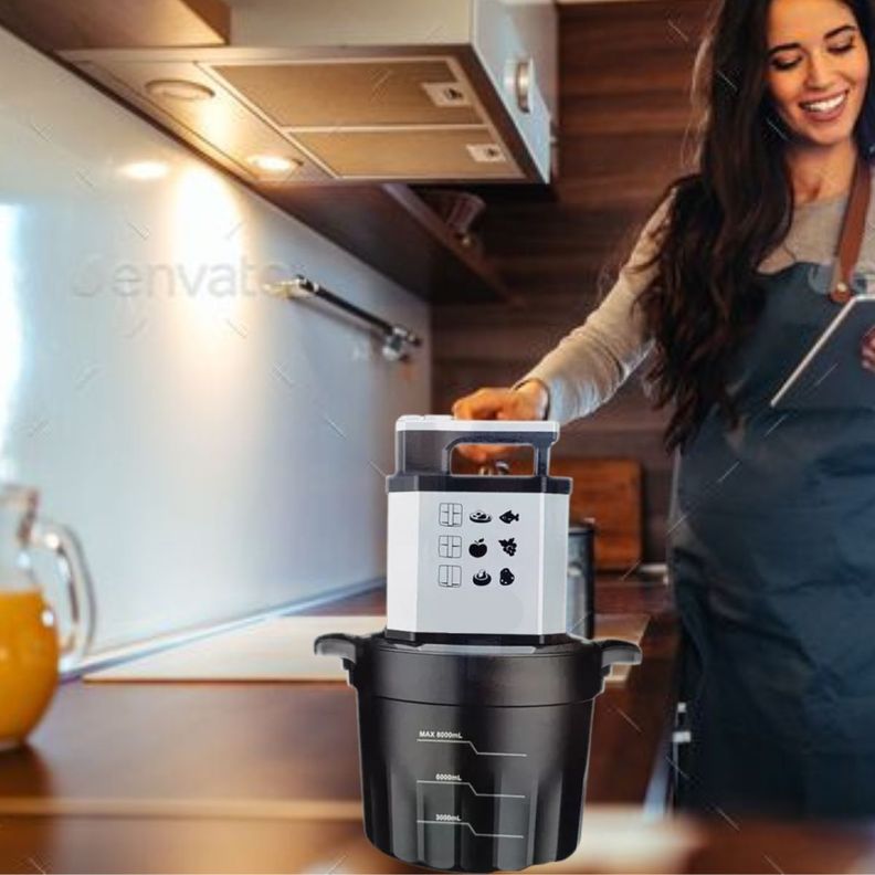 Procesador Multifuncional Alimentos Versatilidad Cocina Jhn-7