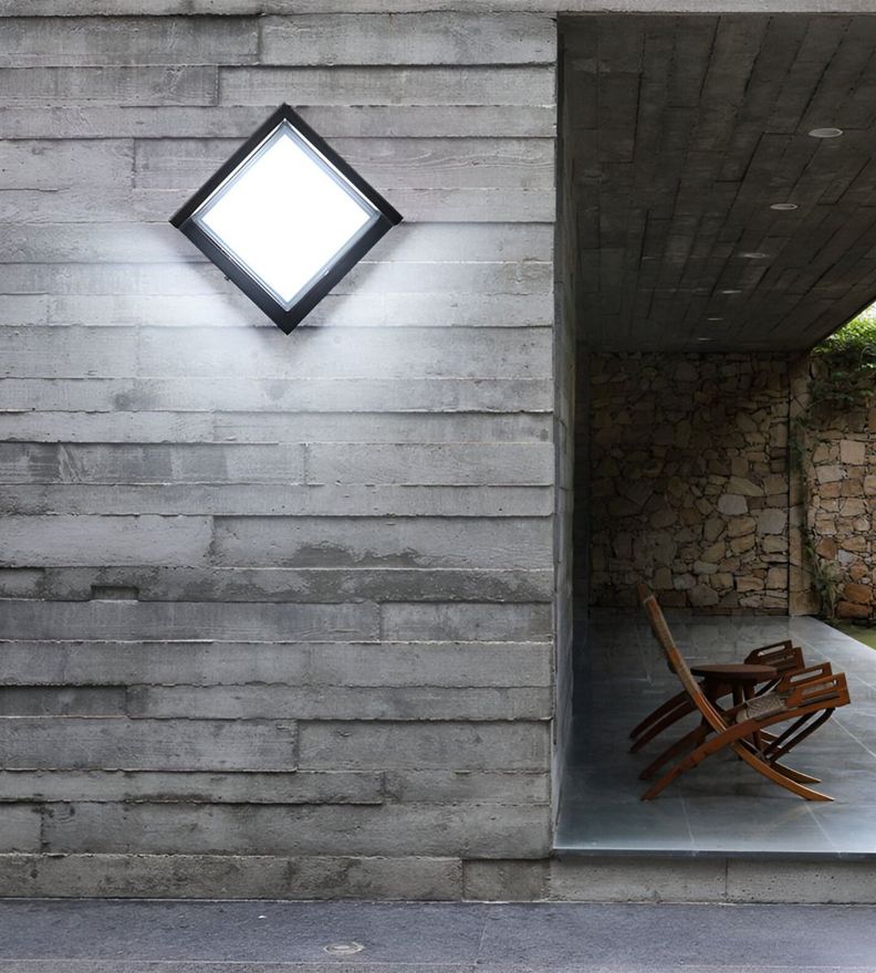 Aplique Pared LED Resistente Lámpara Decorativa Cuadrada Jhn-7