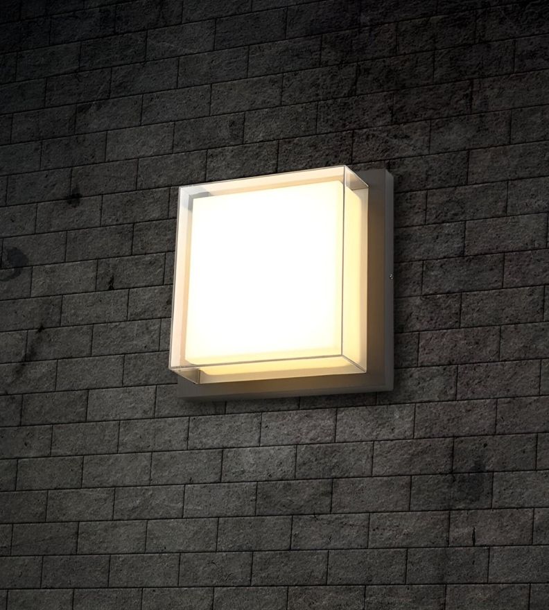 Aplique Pared LED Resistente Lámpara Decorativa Cuadrada Jhn-8