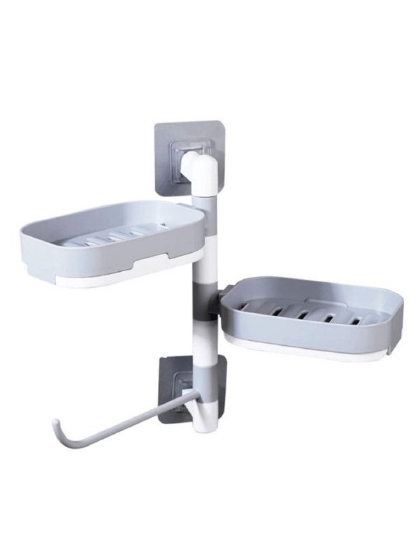 Estante Jabón Pared Multiuso Bandeja Baño Jabonera Rondon-0