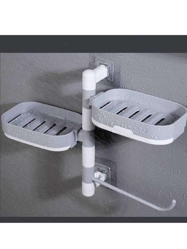 Estante Jabón Pared Multiuso Bandeja Baño Jabonera Rondon-7