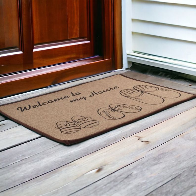 Set de 3 Alfombra Pasillo Antideslizante Tapete Interior Jhn-4