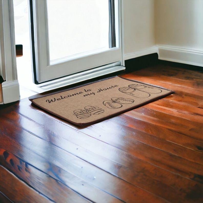 Set de 3 Alfombra Pasillo Antideslizante Tapete Interior Jhn-5