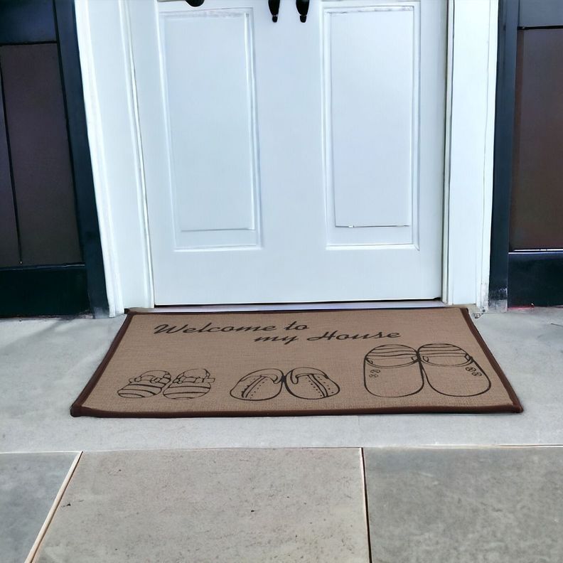 Set de 3 Alfombra Pasillo Antideslizante Tapete Interior Jhn-9