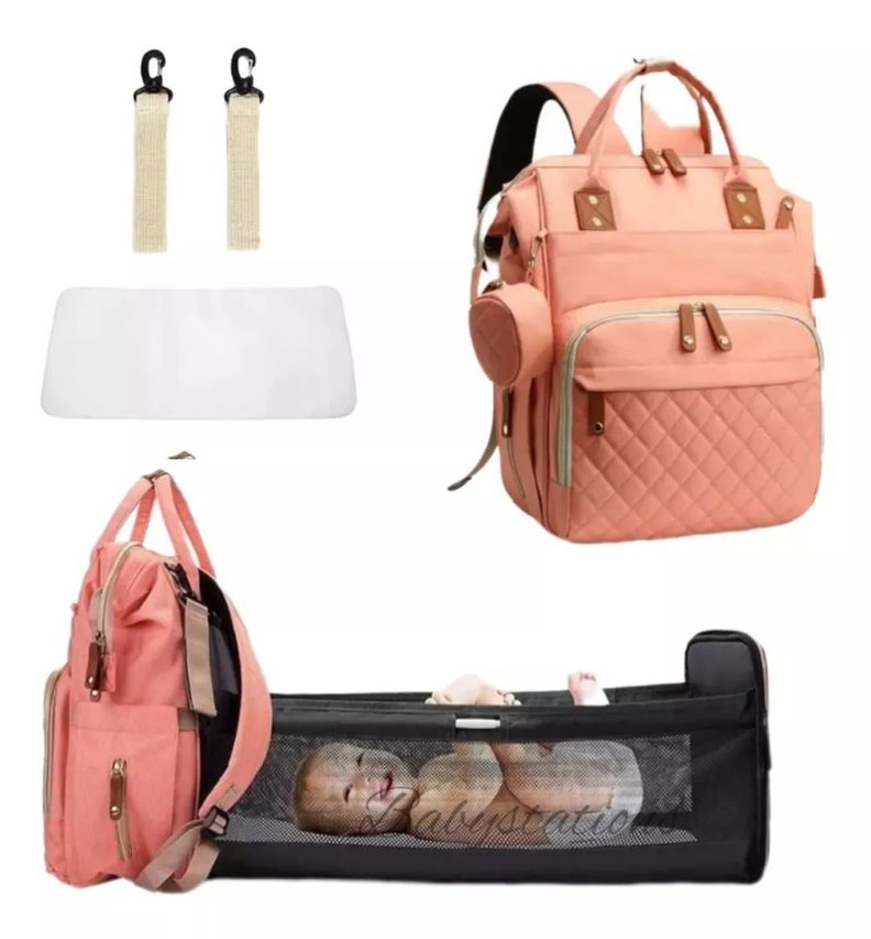 Mochila Pañales Impermeable Gran Capacidad Oxford Rondon-6