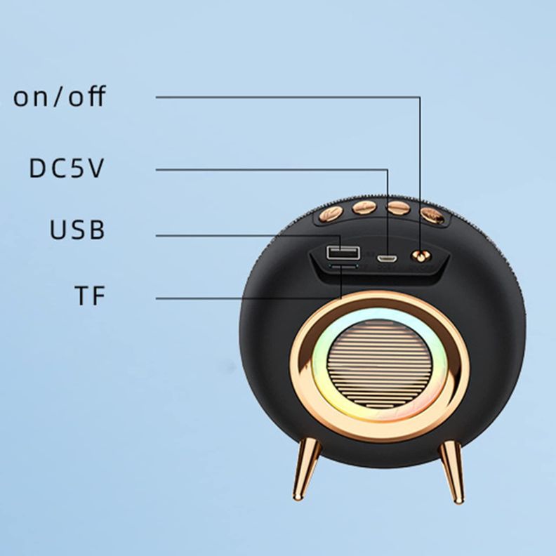 Altavoz Inhalambrico Bluetooth Transmision Volumen Rondon-1