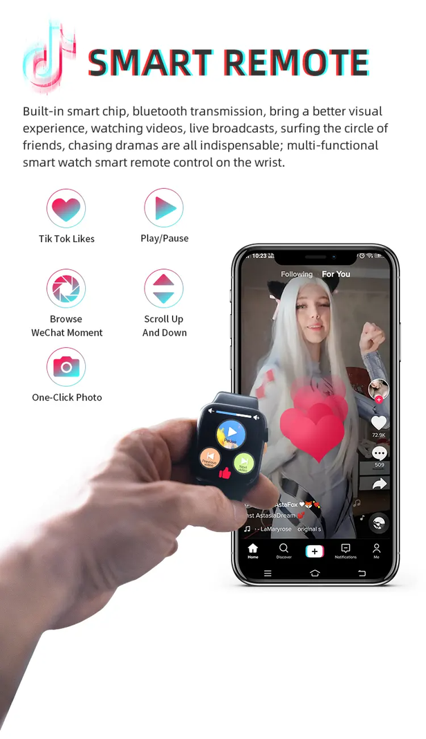 Reloj Inteligente Unisex Bluetooth Ritmo Rondon-6
