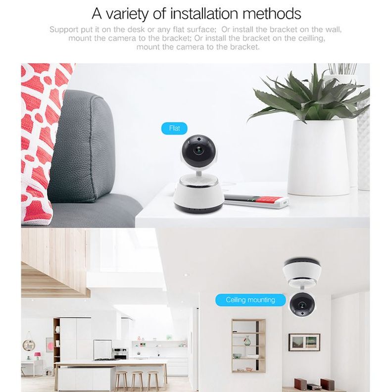 Cámara Inalámbrica Pro Wifi Inteligente Monitor Bebé Rondon-2