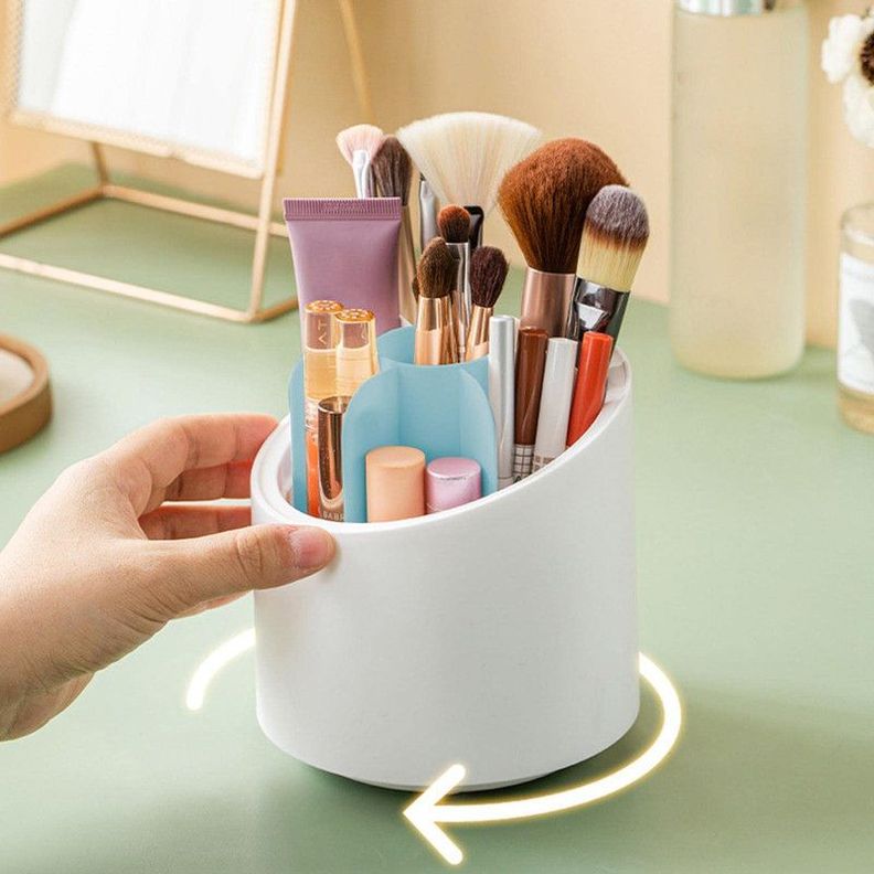 Cosmetiquero Caja Almacenamiento Giratorio Organizador Jer-6
