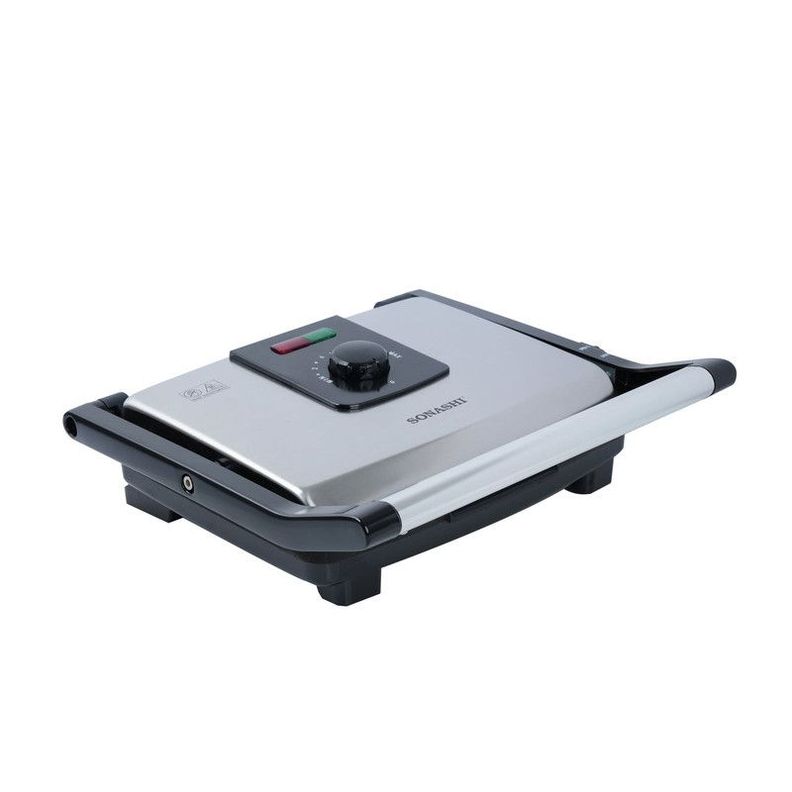 Tostadora Pan 2000W Sandwichera Parrillera Antiadherente Lau-0