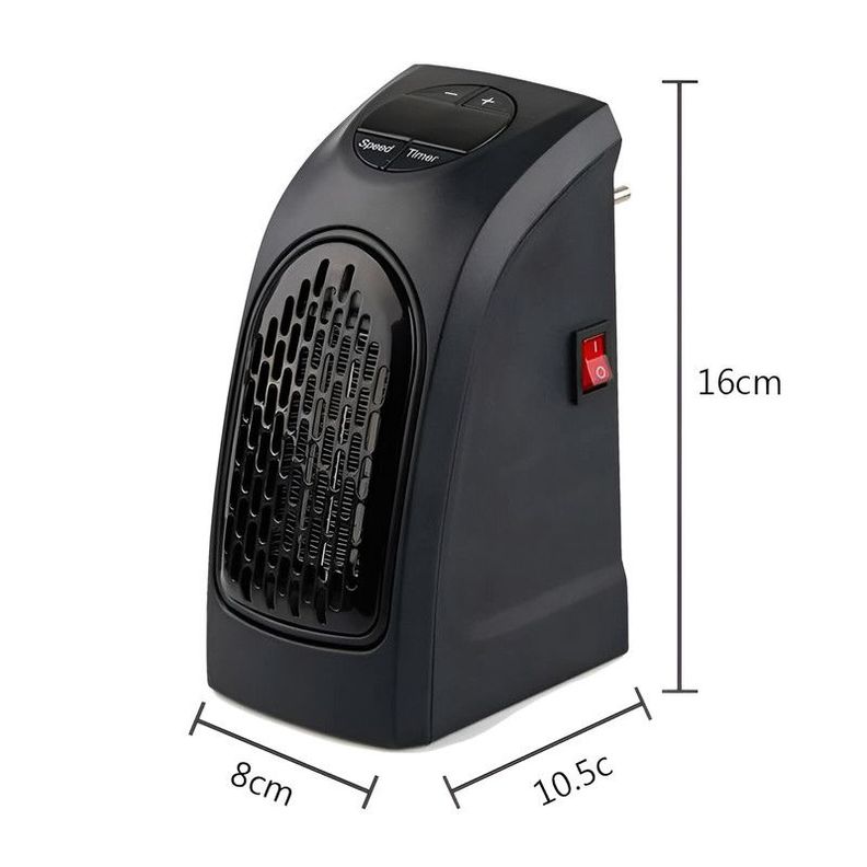 Calefactor Portatil Hogar Ambiente Ventilador Pared Rondon-4