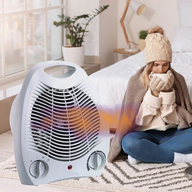 Calefactor Hogar Ventilador Caliente Frio Portatil Rondon-3