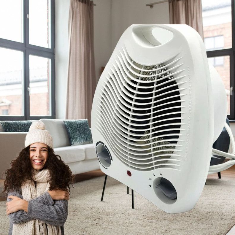 Calefactor Hogar Ventilador Caliente Frio Portatil Rondon-4