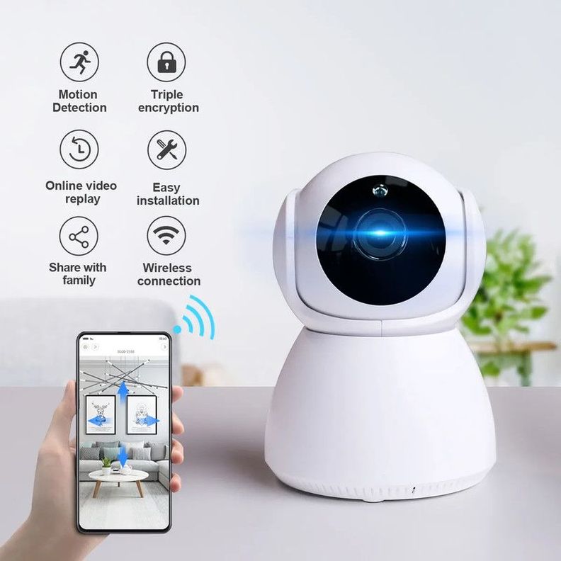 Cámara Domo Comunicación Bidireccional WiFi Vision Rondon-9