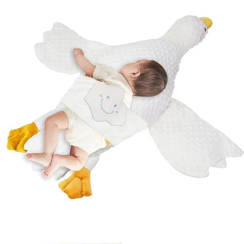 Almohada Bebé Recién Nacido Ganso Calmante Suave Rondon-2