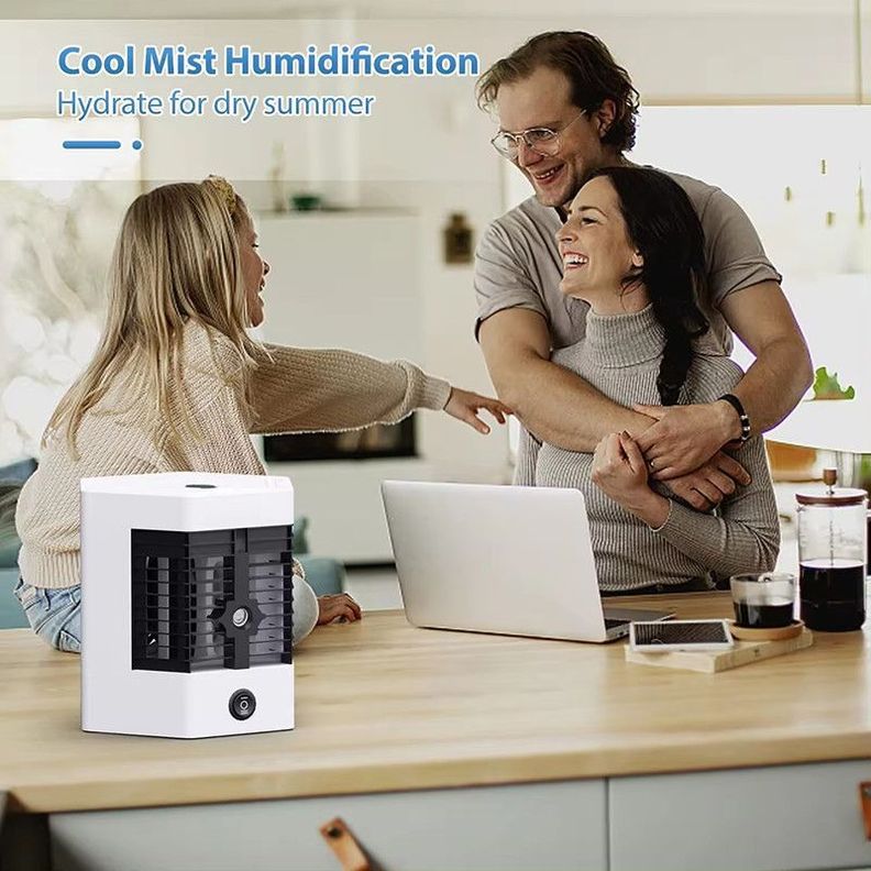 Mini Enfriador Aire Acondicionado Ventilador Portátil Rondon-3