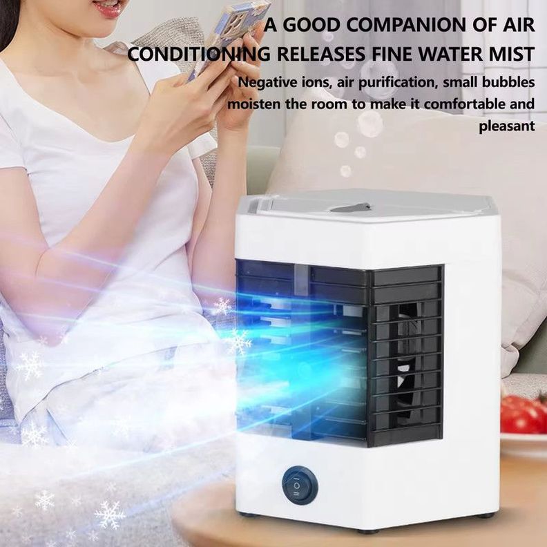 Mini Enfriador Aire Acondicionado Ventilador Portátil Rondon-5