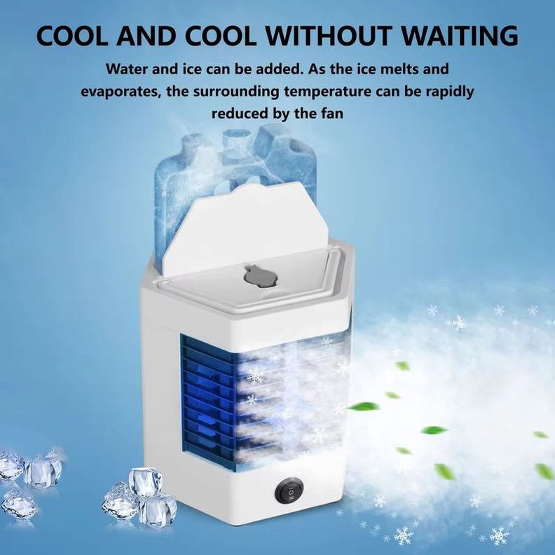 Mini Enfriador Aire Acondicionado Ventilador Portátil Rondon-6
