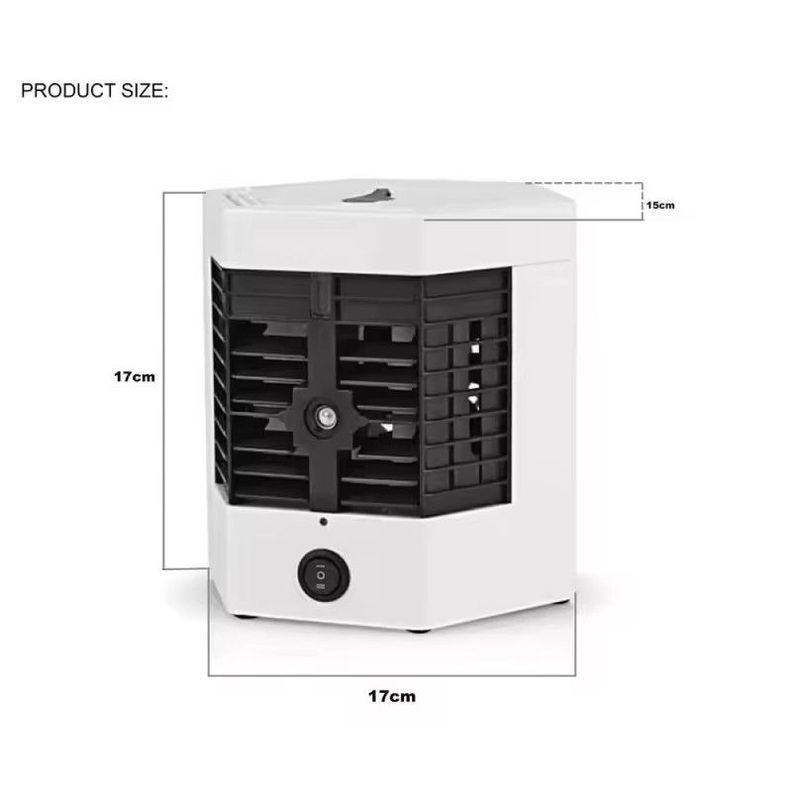 Mini Enfriador Aire Acondicionado Ventilador Portátil Rondon-9