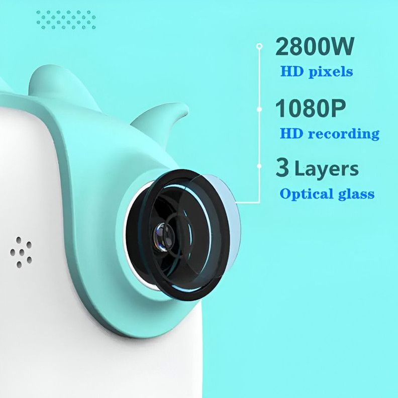 Camara Seguridad Vigilancia Hogar LCD Digital Rondon-7