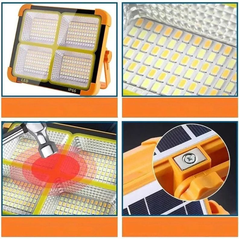 Reflector Solar Iluminacion Exterior Led Aire Libre Jer-2