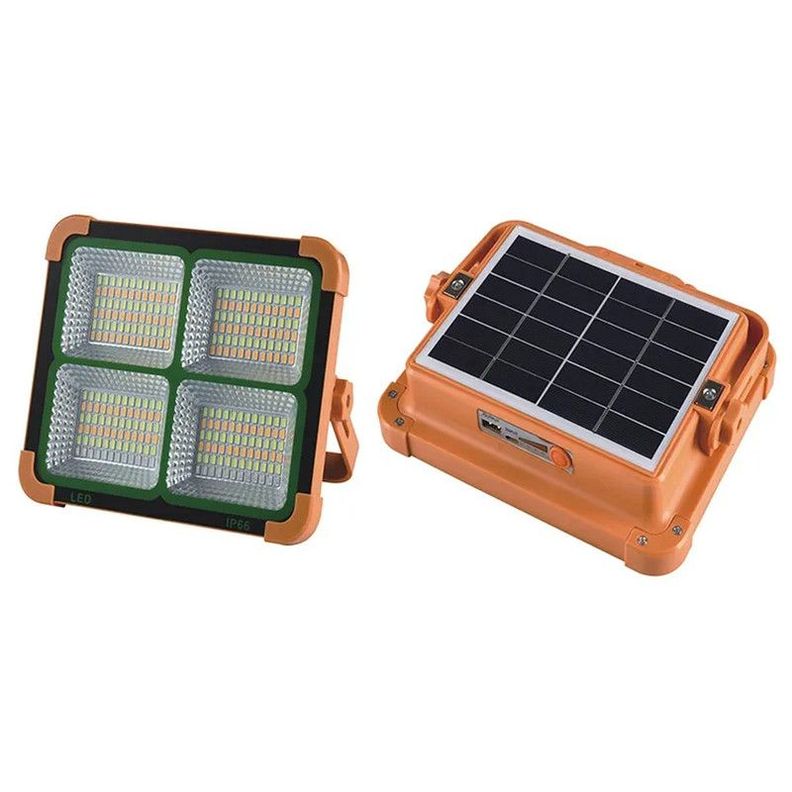 Reflector Solar Iluminacion Exterior Led Aire Libre Jer-8