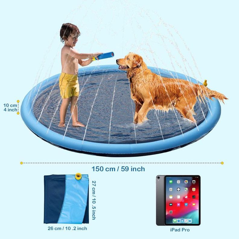 Juguetes Mascotas Perro Agua Patio Trasero Verano Rondon-1