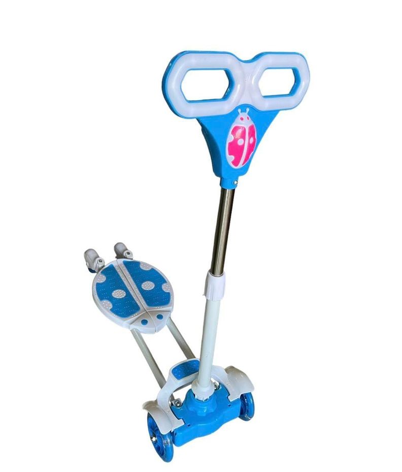 Scooter Niño Niña Patinete 3 Ruedas Ajustable Ruedas Rondon-0