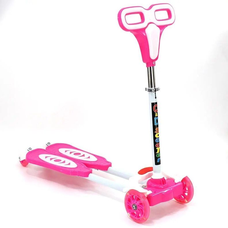 Scooter Niño Niña Patinete 3 Ruedas Ajustable Ruedas Rondon-5